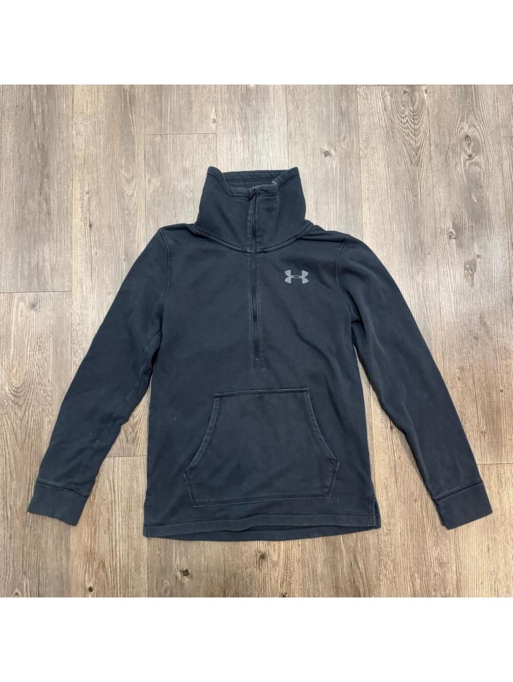 Under Armour Women's Black and Grey Sweatshirt